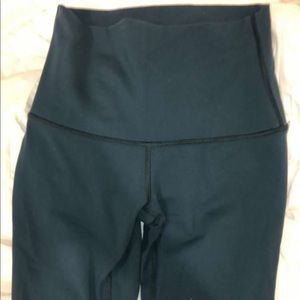 Dark green wunder unders lululemon